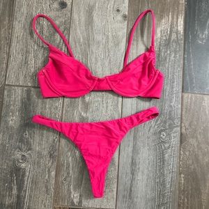 benoa swim rose set